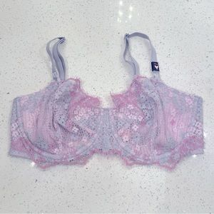 Victoria’s Secret blue and purple lace bra